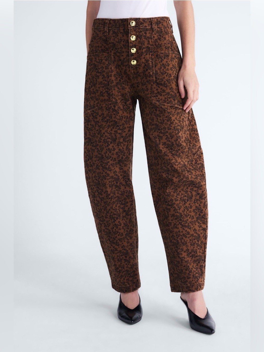 Scoop Women’s High Rise Tapered Leg Pants 30” Inseam